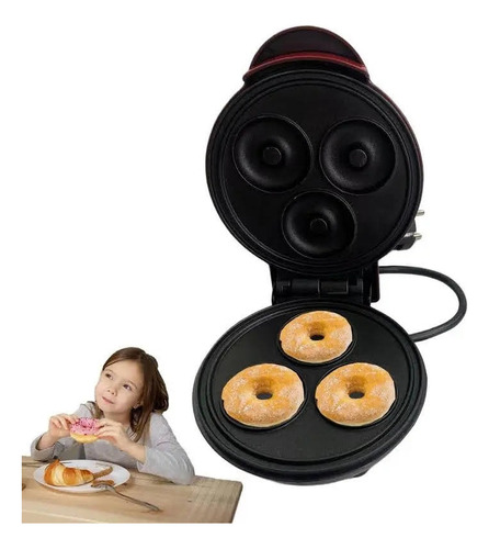 Maquina Para Mini Donas Postres Donuts Antiadherente 3un