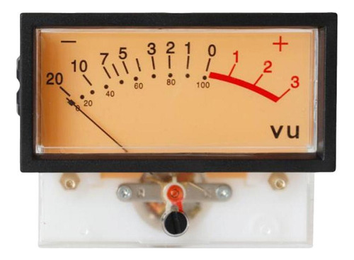 . 2x Precision Vu Meters Header Tn 73 Audio Vu