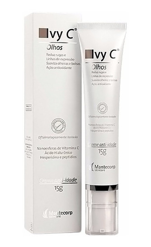 Mantecorp Skincare Creme Anti-idade Ivy C Olhos 15g