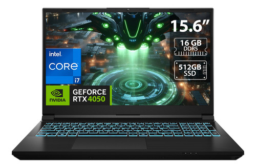 Laptop Xpg Xenia 15g Rtx 4050 I7-12650h 16gb Ddr5 512gb 15.6 Color Negro