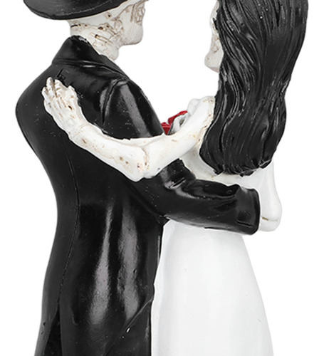 - Estátua De Casal De Noivos Esqueleto, Dia Dos Mortos,