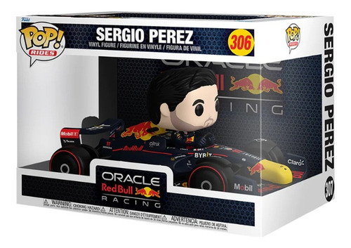 Funko Pop Ride - Checo Perez - Oracle Red Bull Racing F1 (Usado)