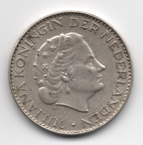 Holanda - 1 Gulden 1958 - Km 184 (ref 077)