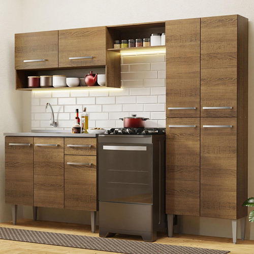 Cocina Integral 229cm Con Fregadero Emilly Madesa 10