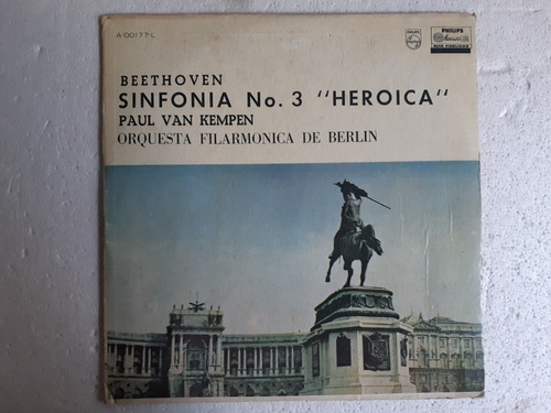 Disco Lp Beethoven / Sinfonía 3 Heroica / Orq. Berlín 