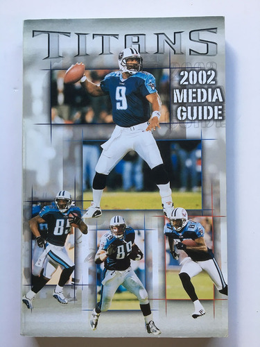 Nfl Tennessee Titans Media Guide 2002