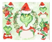 Comprar Kit Cliparts Grinch Navidad Imagenes Png Navideños #n127