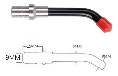 Fibra Óptica Dental Punta Para Lámpara Fotocurado 9x15mm