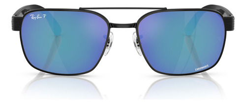 Lentes De Sol Negro Polarizados Ray-ban Rb3751ch0024l