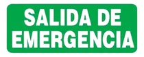 Comprar Carteles Salida Señalización Industrial Señalética 10 X 31