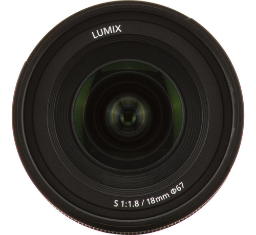 Lente Panasonic Lumix S 18mm F/1.8 Ultra Wide Angle Cor Preto Tipo De Montagem Montagem Em L