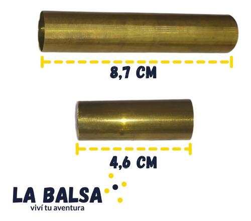 Imagen 3 de 4 de Enchufe De Bronce 18/17 (prolc)