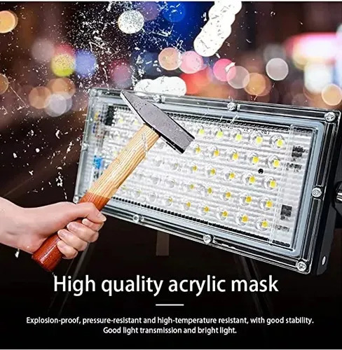 5 Reflector Led 50 Watts Desitadesi Potencia 500 W Ip65 Luz Blanca Exterior Reflector Tecnoled 50w
