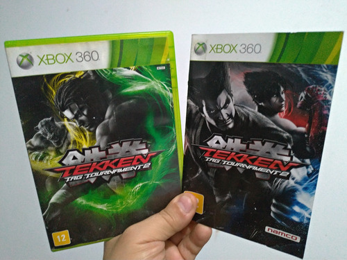 Jogo Xbox 360 Tekken Tag Tournament 2 Original Completo Raro (Usado)