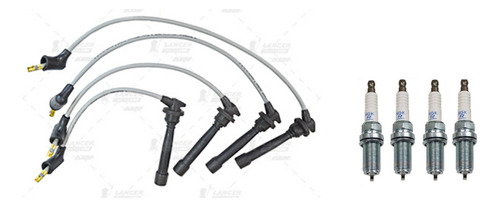 Kit Bujias C/cables Dodge Attitude 1.4 Lt 2006-2011