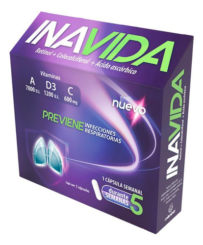 Inavida Caja Con 5 Cápsulas N/a