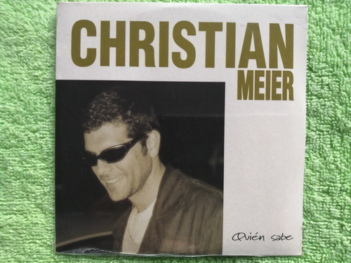 Eam Cd Maxi Single Christian Meier Quien Sabe 1999 Promoción