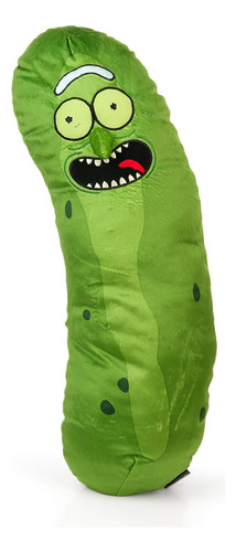 Rick And Morty Pickle Rick - Almohada De Peluche  Figura Col