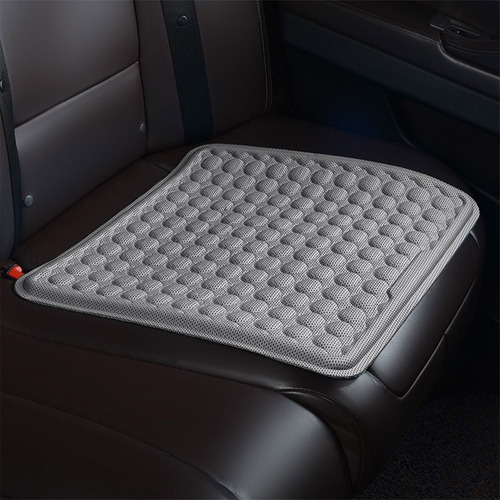 Cojín De Asiento De Gel (bk-l), Grueso Y Transpirable En For