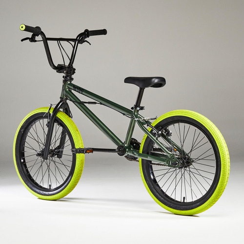 Bmx Wipe 500 20 Pulgadas Btwin Color Verde