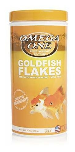Omega Uno Goldfish Flakes 2,2 Oz