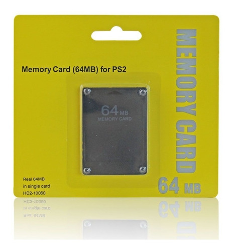 Imagen 1 de 3 de Memory Card 64mb Playstation 2 Ps2