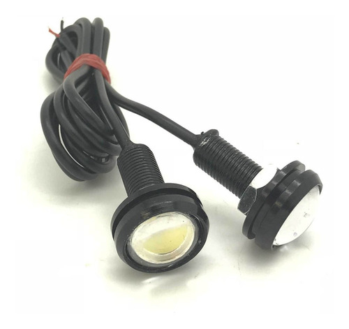 Led Ojo De Aguila Tuning Para Autos Y Motos Con Tuerca