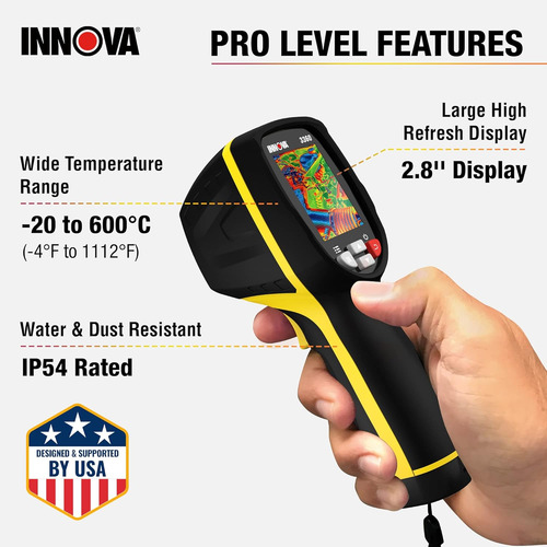 Innova Cámara Térmica Infrarroja 3360 - Sensor Infrarrojo
