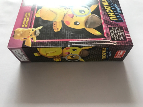 Detective Pikachu Mega Construx Ggk28 271pz Pokemon 16.3cm 271 (Usado)