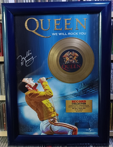 Queen We Will Rock You Disco De Colección