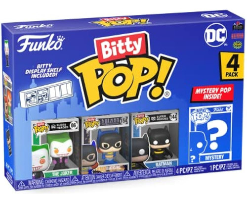 Funko Bitty Pop! Dc Mini Juguetes Coleccionables - El Joker,