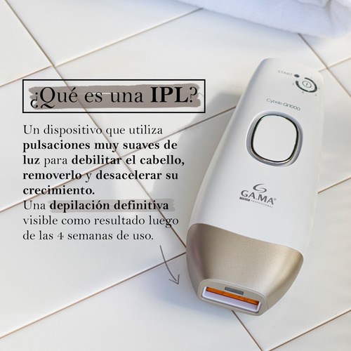 Maquina Depilacion Definitiva Luz Pulsada Gama Cybele Gi1000