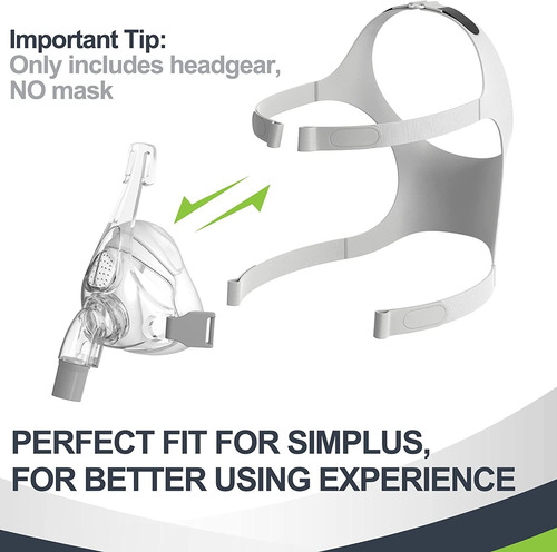 Casco Para Cara Completa F&p, Ajuste Perfecto Y Flexibilidad