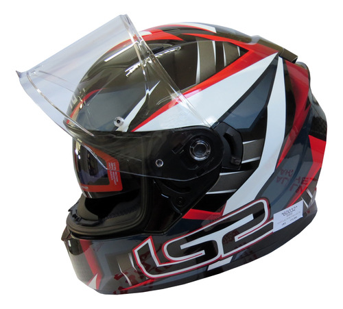 Casco Integral Ls2 Ff320 Tinux/con Visor Solar Interno