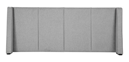 Cabecera King Size Dicasa Milan Plata Color Plateado