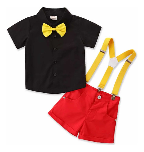 Conjunto Tipo Mickey Mouse 4 Piezas A