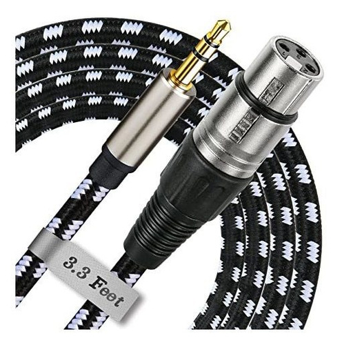 Cable Para Micrófono: Cable Hembra De 3,5 Mm A Xlr, Adaptado