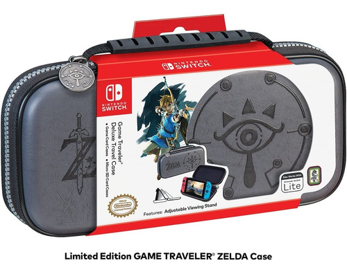 Nintendo Switch Game Estuche Travel Case Zelda Breath 