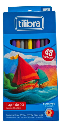 Lápis Cor Tilibra 48 Cores