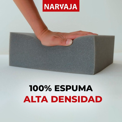 Sommier Colchon 1 Plaza Alta Densidad 100% Espuma Somier