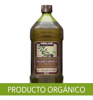 Aceite De Oliva Organico Extra Virgen 2 Litros Prensado Frio