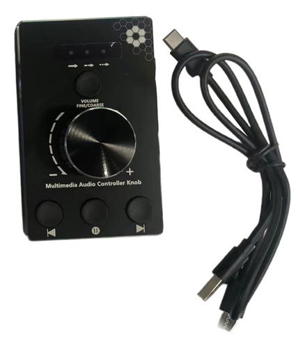 Botão De Controle De Volume Usb Com Controlador De