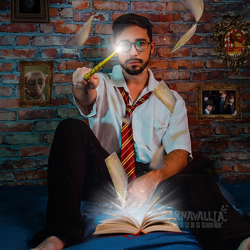 Imagen 3 de 10 de Corbata Gryffindor Hogwarts Harry Potter Disfraz