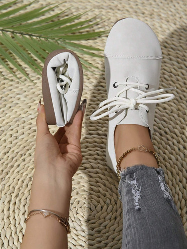 Mocasines Casuales Para Mujer Zapatos De Cuero Cómodos