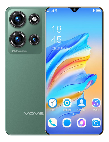 Note 30i Vove Desbloquea Dual Sim 12gb Ram 512gb Rom 2025 El Más Popular Teléfono Inteligente Android 13 Red 5g Wifi Más Barato Celular Verde Musgo