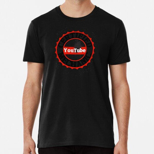 Remera Mecánico Certificado De Youtube Algodon Premium