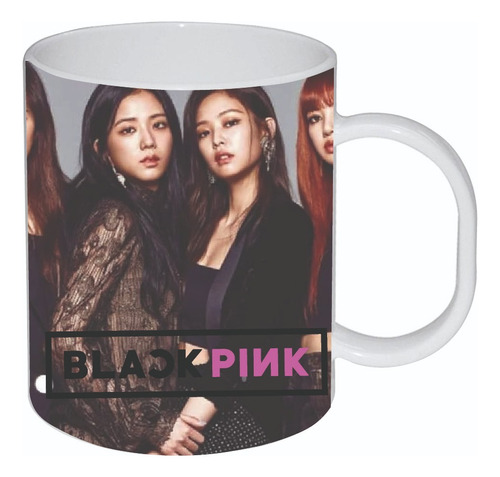 Tazón Black Pink K-pop Banda Coreana 300 Ml Natural