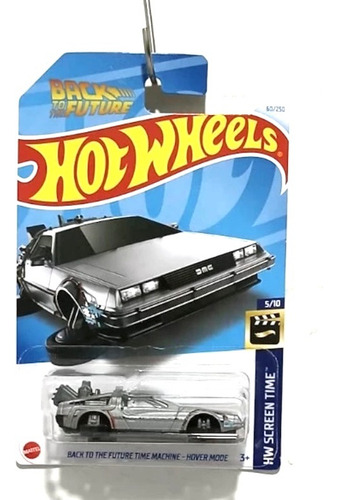 Auto Hot Wheels Volver Al Futuro. Escala 1:64. Nuevo.