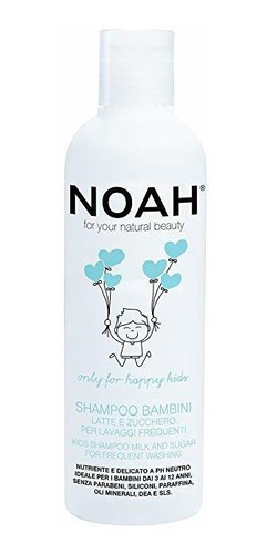 Noah Niños Detangling Champú Con Proteínas De Leche Y Azúcar