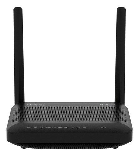 Modem Óptico Ont Intelbras Hg6145f3 Fiberhome Cor Preto